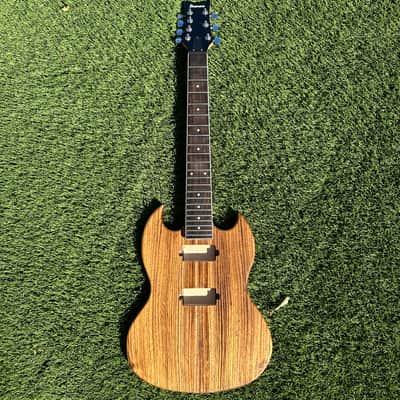 SHC - SG Style 7 string kit - natural shellac, oil stain, and matte poly image 1