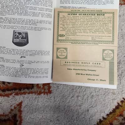 Valco, Supro, National Electric Amplifier Manual 1950s 1960s image 3