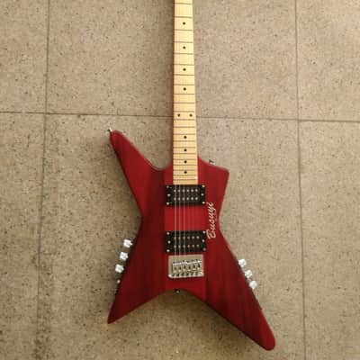 4 Strings Bass /6 Strings Lead Double Sided , Neck Through Busuyi Guitar Mini Pro 2019 image 2