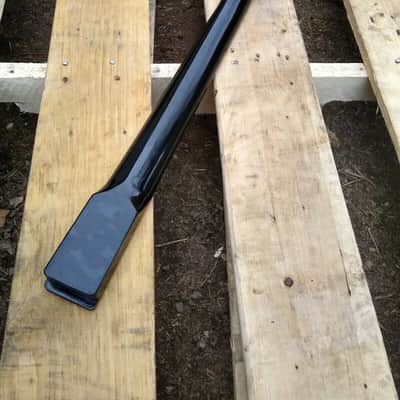 MODERN BLACK T GUITAR NECK REPLACEMENT DIY FITS OEM image 3