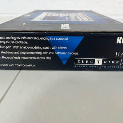Korg Electribe-A EA-1 Analog Modeling Synthesizer 1999 - Silver image 6