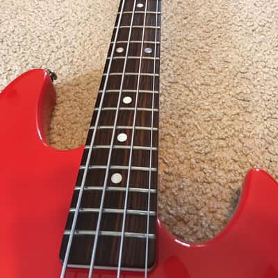G&L L-1000 Bass 2015 Fullerton Red w/ Alnico MDF image 10