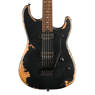 Used Charvel Pro-Mod Relic San Dimas Style 1 HH FR - Weatherd Black image 1