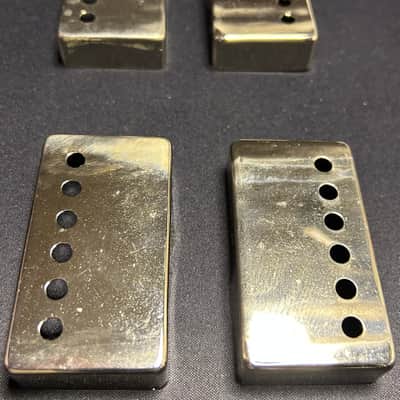 PRS Two Pairs of Chrome Humbucker Pickup Covers USED Paul Reed Smith image 5