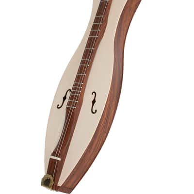 Roosebeck DMDS4 Emma Mountain Dulcimer 4-String Vaulted Fretboard Spruce F-Holes w/Pick, Noter & Owner's Guide image 1