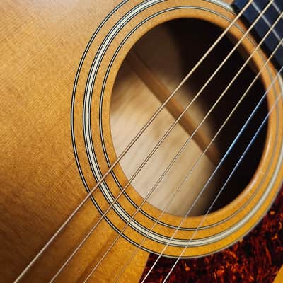 Vintage 1995 Taylor 420 Dreadnought, All Solid USA Made Spruce Top w/Figured Maple B&S, Active Pickup, OHSC image 16