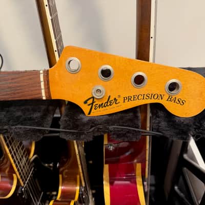 Vintage 1971 Fender Precision Bass Fretless NECK 1970s USA P Bass image 2