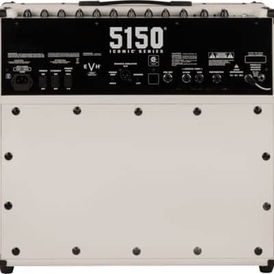 EVH 5150 Iconic Series Electric Guitar Tube Combo Amplifier, 40W, Ivory image 4