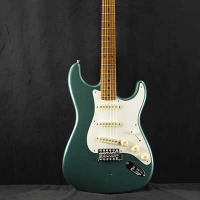 Fender Custom Shop '58 Journeyman Relic Strat Aged Sherwood Green Metallic image 2