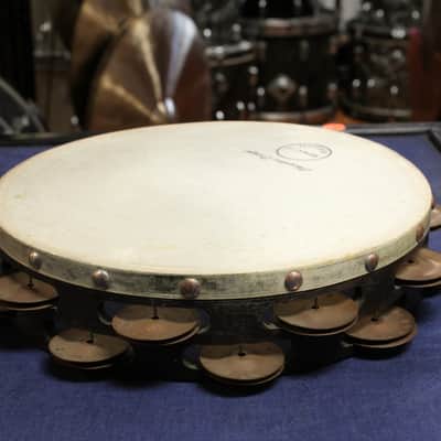 1990s Grover Phosphor Bronze Tambourine – 10.25" Double-Row image 5