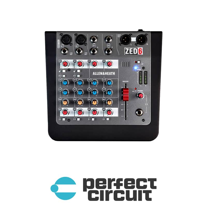 Allen & Heath ZED-6 Mixer image 1