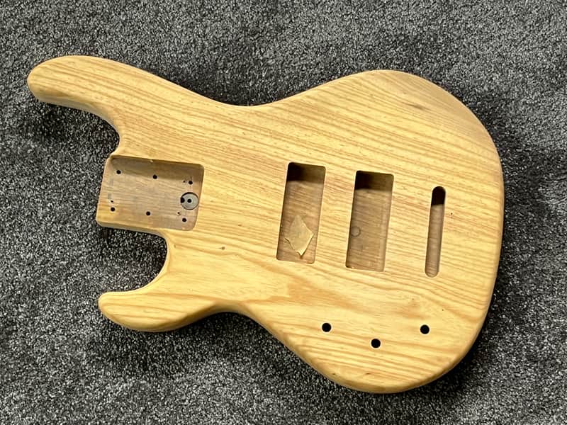 1980s G&L Fullerton Left Handed L-2500 bass Body Unfinished Swamp Ash USA image 1