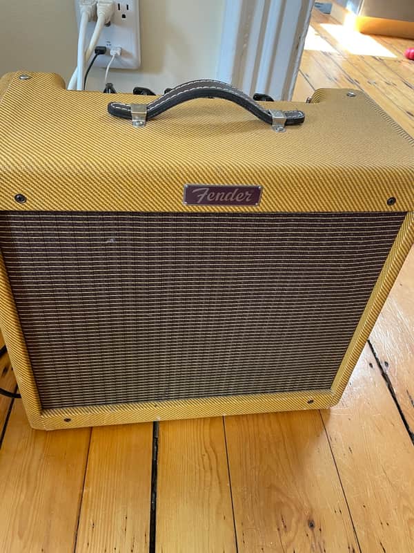 Fender Blues Junior Lacquered Tweed 15-Watt 1x12" Guitar Combo 2016 - Present - Lacquered Tweed image 1