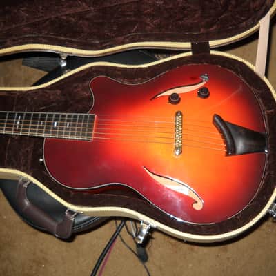 CP Thornton  Professional Acoustic II 2012 Amber Burst (handmade and custom ordered) image 3