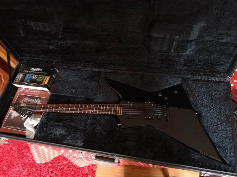 ESP Explorer Black gloss ESP EX Standard | Reverb