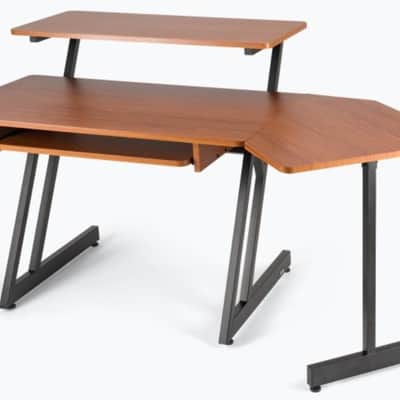 On-Stage WS7500RB Workstation Desk w/Keyboard Tray + Corner Accessory image 5