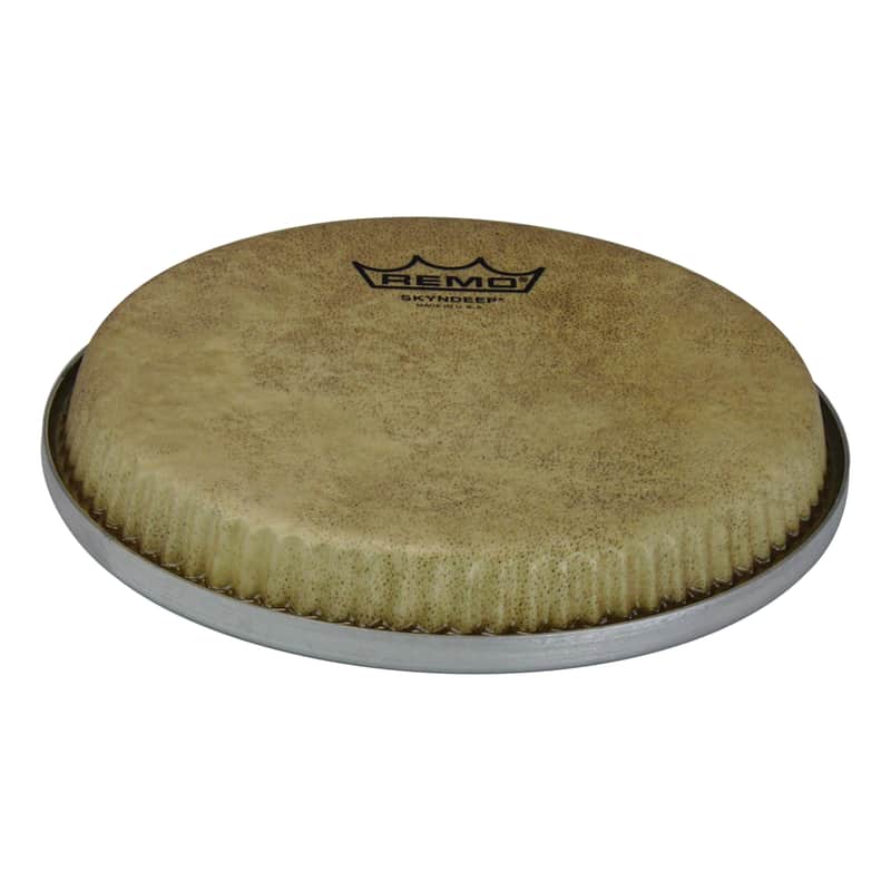 Remo R-Series, Low Collar, Skyndeep Bongo Drumhead - Calfskin Graphic, 7.15" image 1