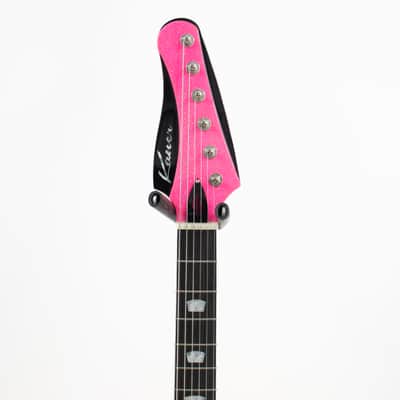 Kauer Banshee Deluxe - Neon Pink Sparkle w/ Gig Bag image 2