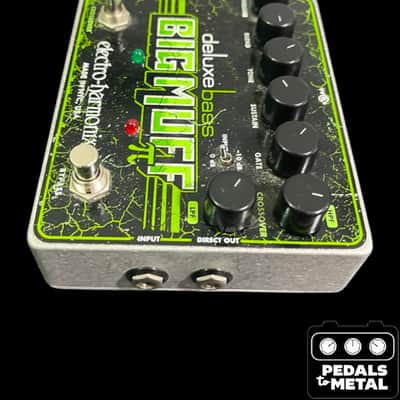Electro-Harmonix Deluxe Bass Big Muff Pi Distortion / Sustainer 2012 - Present - Black / Green - X18975 image 4