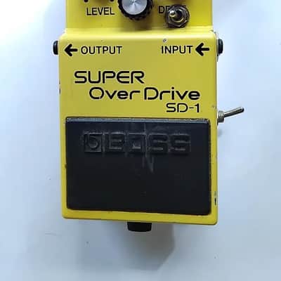 Boss SD-1 Super Overdrive - with Monte Allums GT mod image 1