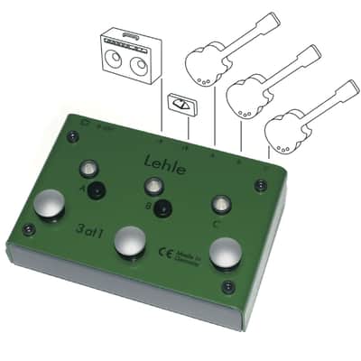 Lehle 1014 3AT1 SGOS Switcher - A/B/Y Box Guitar Effect image 1