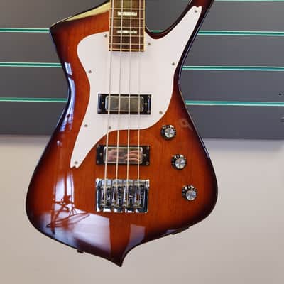Ibanez Iceman ICB200 2004 Sunburst Electric Bass Guitar image 2