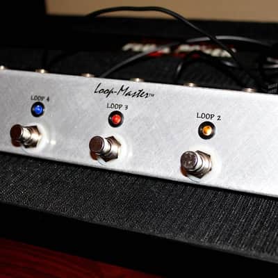 Loop-Master 5 channel pedal switcher true bypass pedal looper strip + FREE SHIPPING! image 3