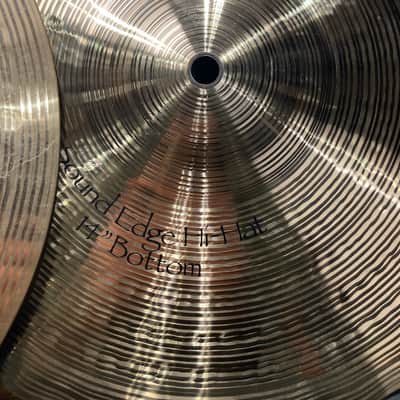 Tris Imboden's, Chicago, Paiste Signature 14" Sound Edge Hi Hats Pair, 1026g, 1118g image 6