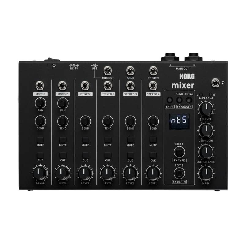 Korg NTS-4 Mixer Compact Performance Mixer Kit Pre-Order image 1