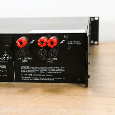 Crown Macro-Tech 36x12 2-Channel Power Amplifier CG015TX image 6