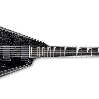 ESP LTD KH-V Electric Guitar - Black Sparkle image 4
