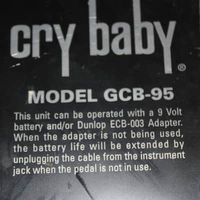 Dunlop Cry Baby GCB-95/ Wah Wah image 7