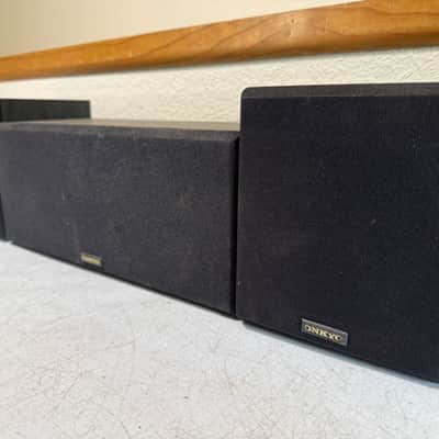 Onkyo Front Speakers SKC-241 & SKS-141 Home Theater Center Channel Audio Black image 3