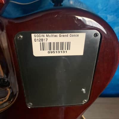 Godin Multiac Grand Concert Nylon SA 2010s - Natural image 9
