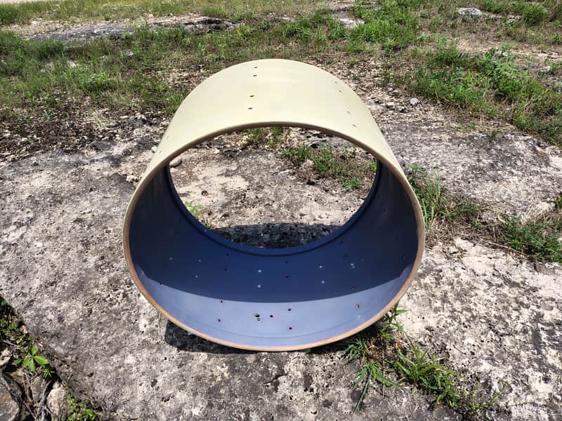 Slingerland 14x22 3 ply bass drum shell 1970s image 1