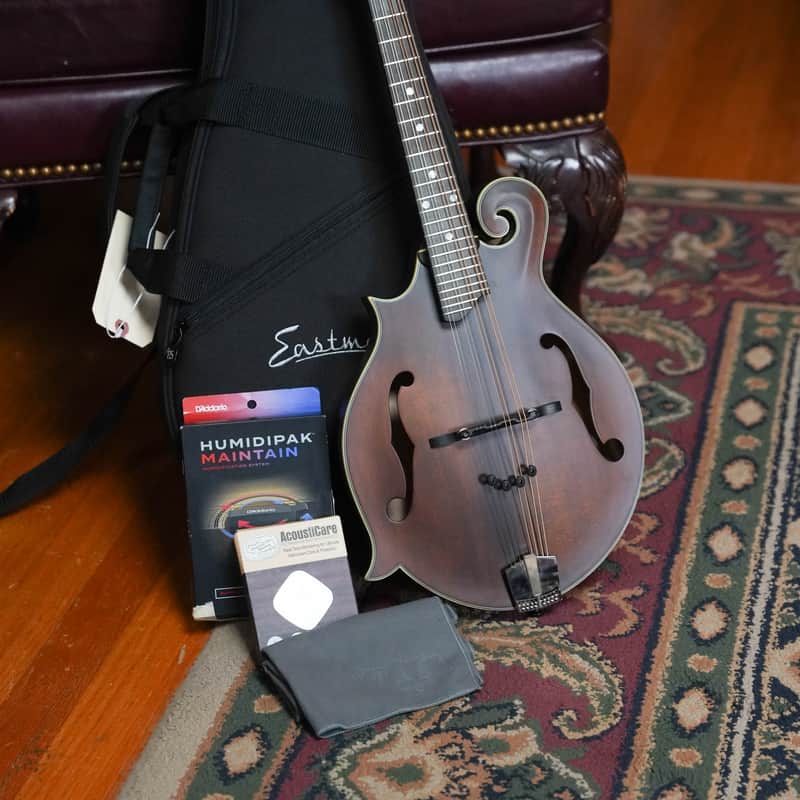 Eastman MD315L Left-Handed F-Style Hand-Carved Mandolin #2243 image 1