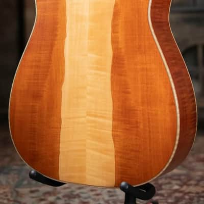 Beard Guitars Legacy E Model Round Neck - Custom Natural with Two Tone Upper Bout image 3