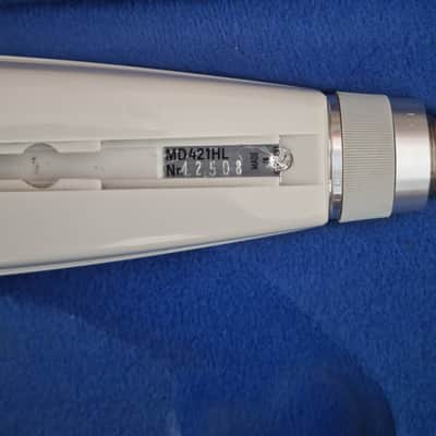 Sennheiser 🎤 Sennheiser MD 421 HL Dynamic Microphone | Wired | 3-Pin Tuchel | White | Original Box image 4