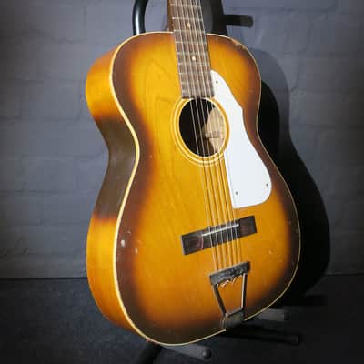 Stella Harmony H912 12 String 1966 Sunburst Kurt Cobain Nirvana Acoustic Guitar + Original Case image 5