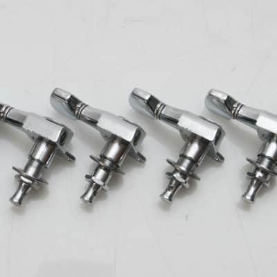 Original 80's Ibanez Smooth Tuner II inline tuners Chrome image 7