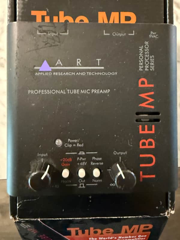 ART Tube MP Tube Microphone Preamp 2008 - Present - Black image 1