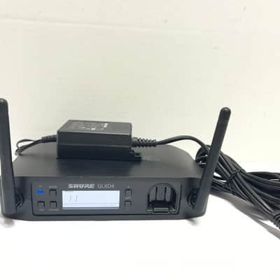 Shure GLXD4=-Z2 GLXD4 Digital Wireless Receiver with Shure PS42US AC Adapter Power Supply for GLXD GLX-D GLXD14 Vocal Mic Guitar Instrument Systems 2400-2483.5MHz image 4