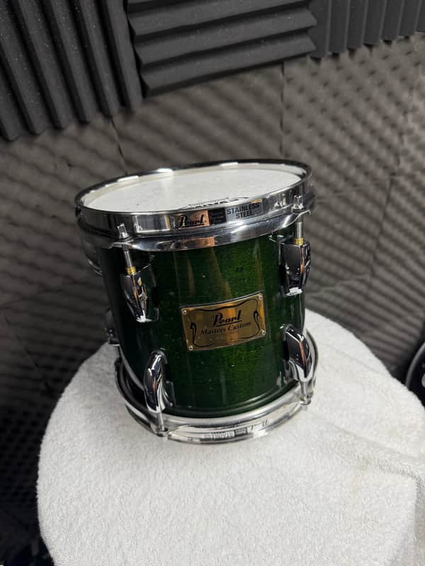 Pearl 8’’x 8’’ Pearl masters custom 1996 - Emerald mist. image 1