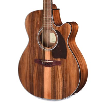 Ibanez PC50WSCEOPB Acoustic-Electric Guitar Cutaway Grand Concert Open Pore Brown image 2