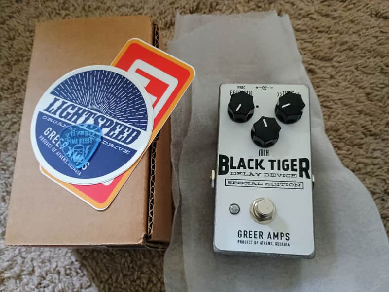 Greer Black Tiger Delay SE - White image 1