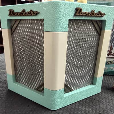 Danelectro DH-2 Hodad II Mini Amp 2010s - Green/Cream image 3