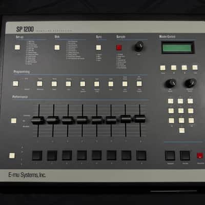 E-MU Systems SP-1200 8-Voice Drum Sampler 1987 - 1996 - Black image 2