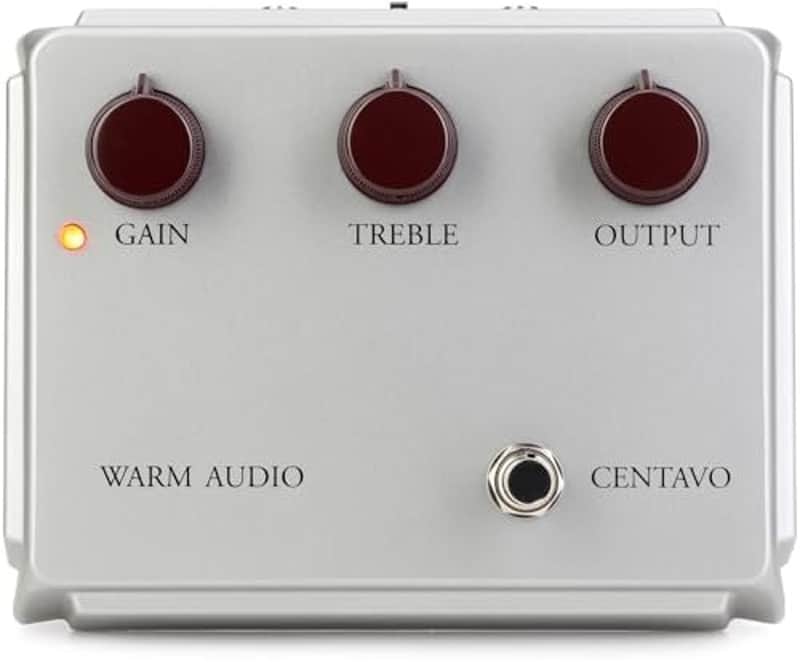 Warm Audio Centavo Professional Overdrive Pedal - Limited-edition Silver image 1