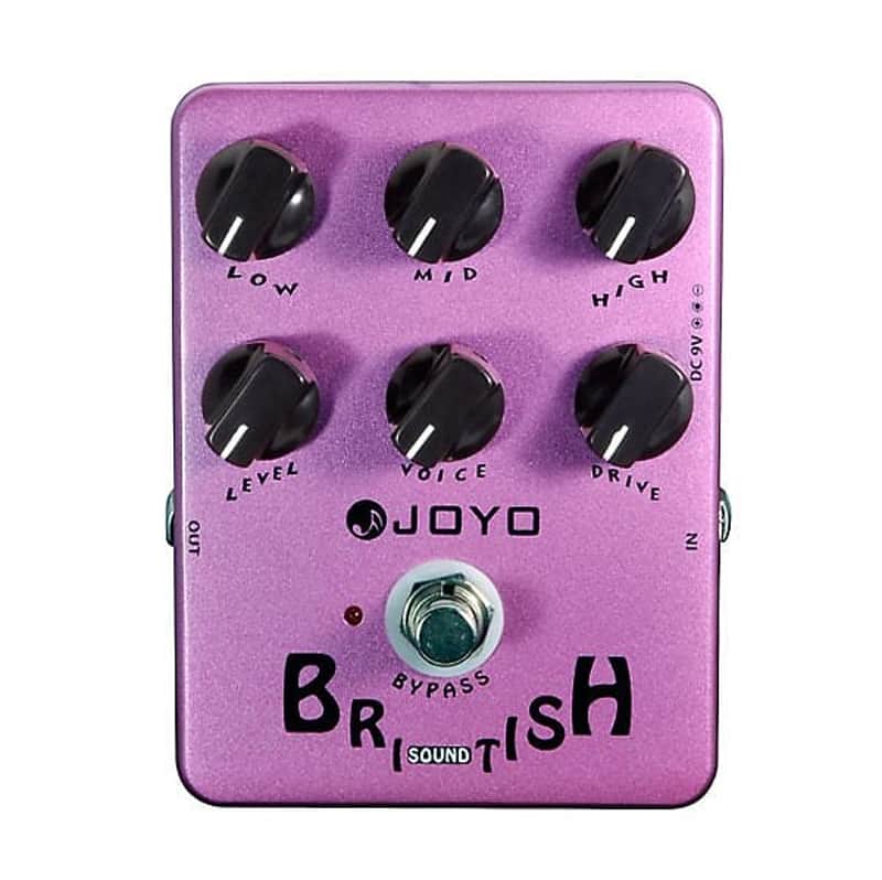 Joyo JF-16 British Sound Guitar Overdrive Effect Pedal image 1