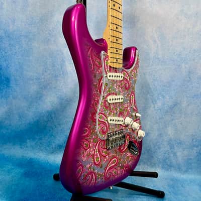 Fender MIJ Limited Edition Paisley Stratocaster 2024 - 2025 - Pink Paisley image 5